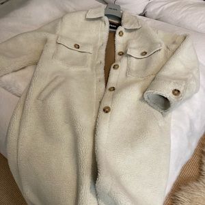 Apparis Wes Faux Shearling Shacket